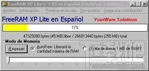 FreeRAM XP Lite,FreeRAM XP Lite下载,FreeRAM XP Lite官方下载,内存整理软件