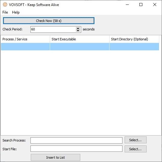 VovSoft Keep Software Alive下载,系统工具,运行维护