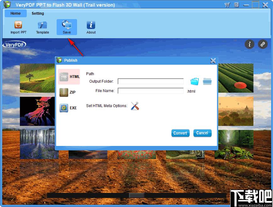 VeryPDF PPT to Flash 3D Wall下载,动画制作,PPT转换