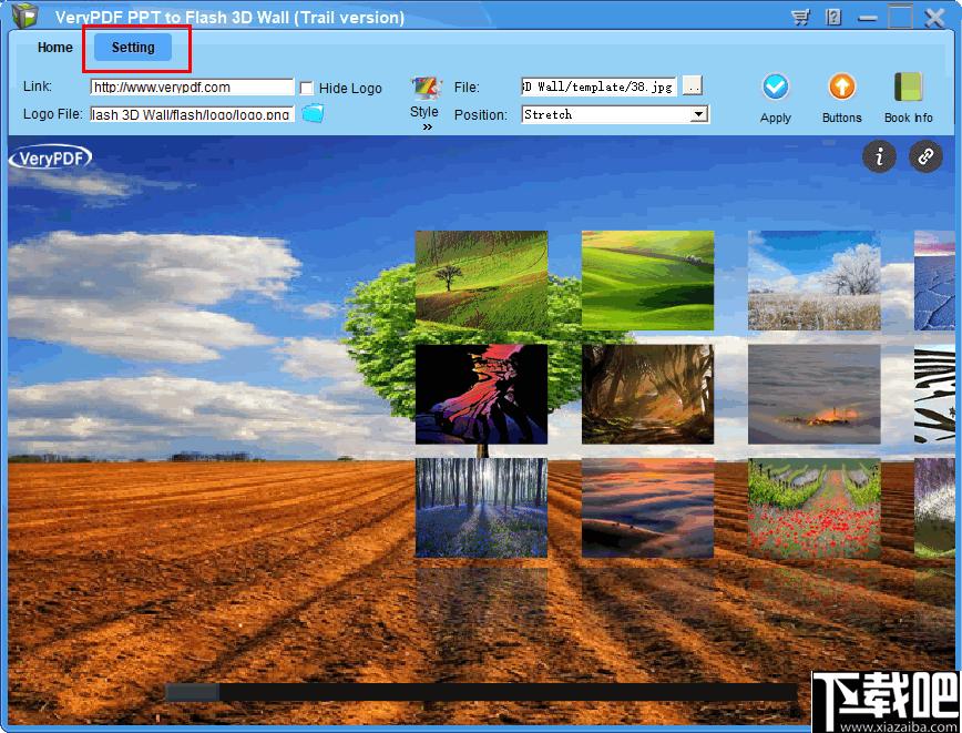 VeryPDF PPT to Flash 3D Wall下载,动画制作,PPT转换