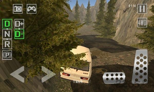 4x4山地赛车无限金币修改版下载,4x4山地赛车,赛车游戏