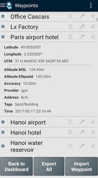 GPS Waypoints app下载,gpswaypoints,测量app,绘图app